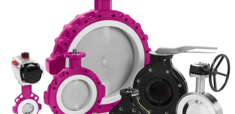 ChemFlyer | CST PTFE ausgekleidete Absperrklappe Gruppe