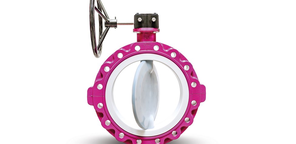 ChemFlyer | CST PTFE ausgekleidete Absperrklappe Lug