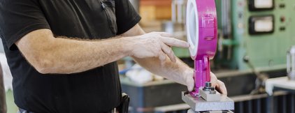 Mitarbeiter Endmontage 100%